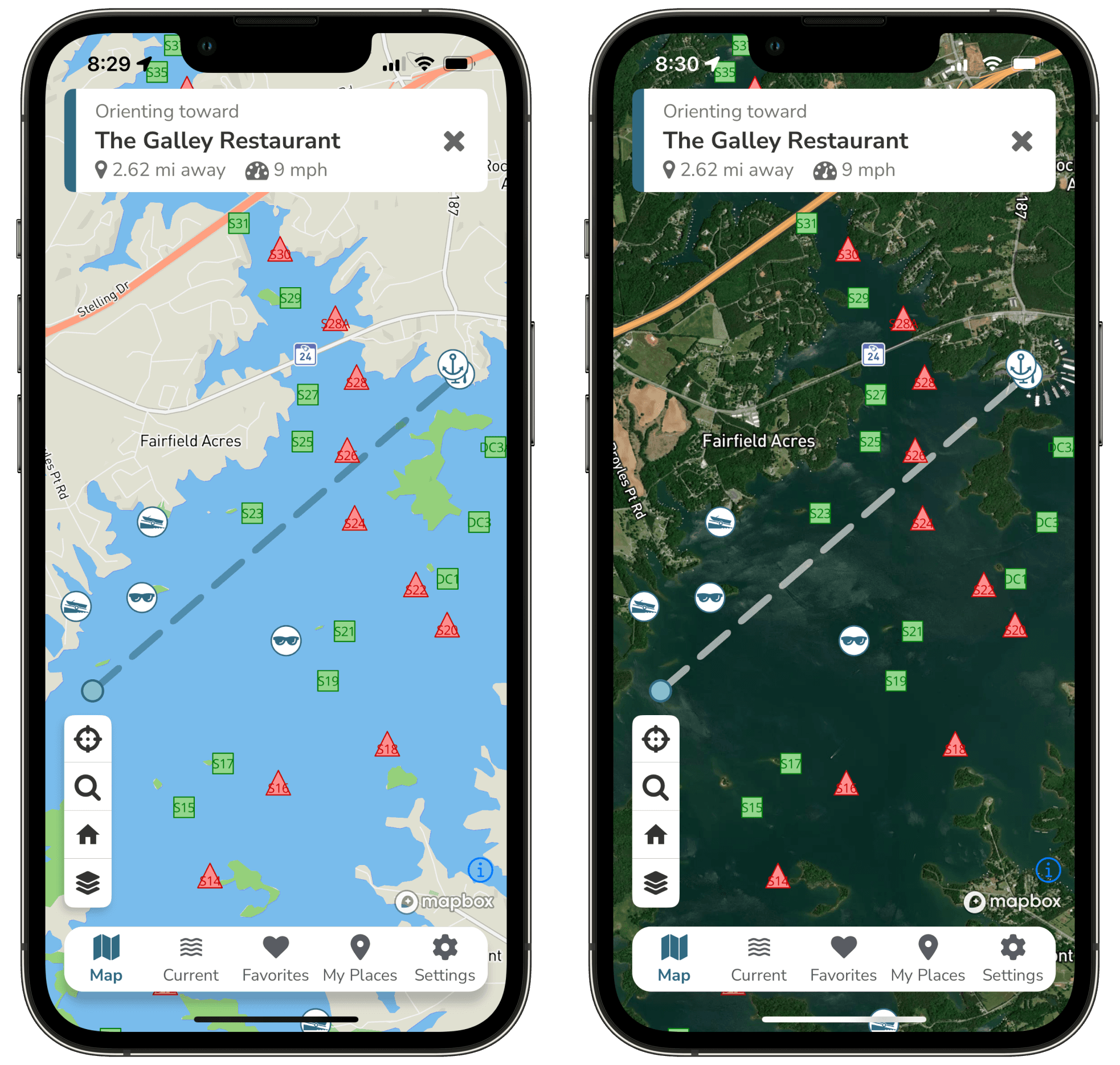 Features screenshots