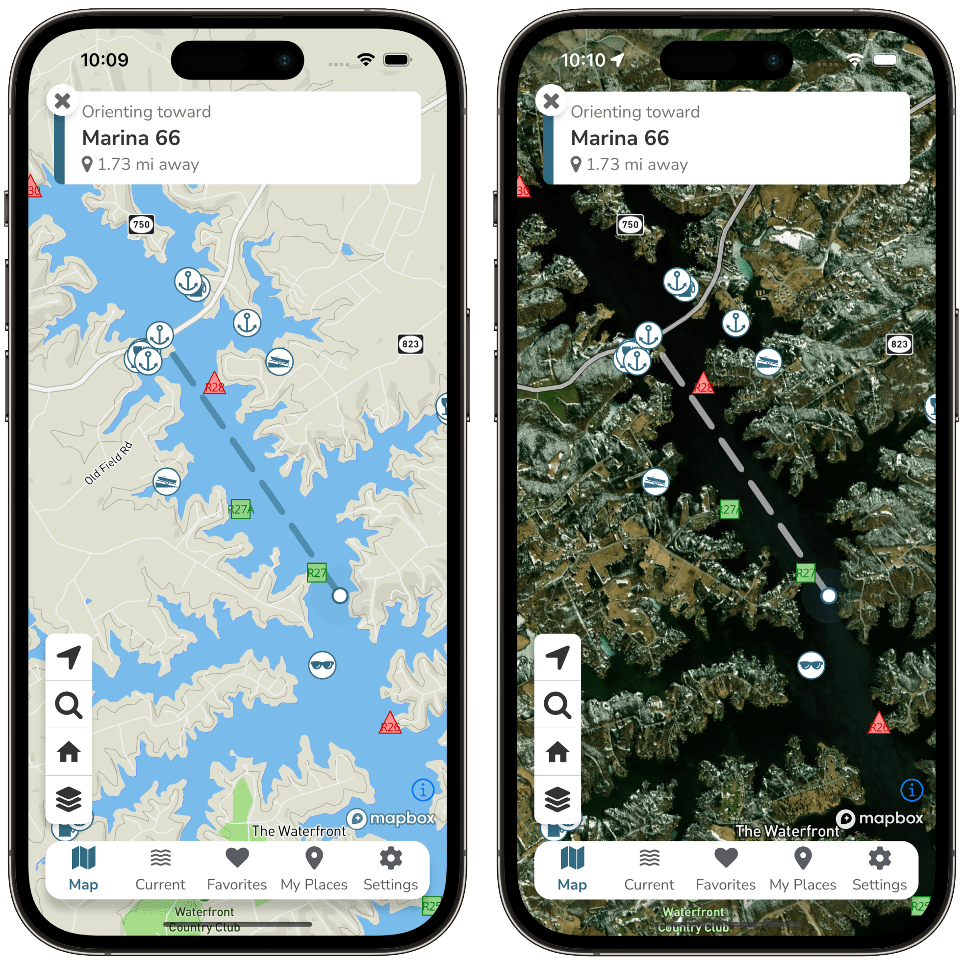 Features screenshots