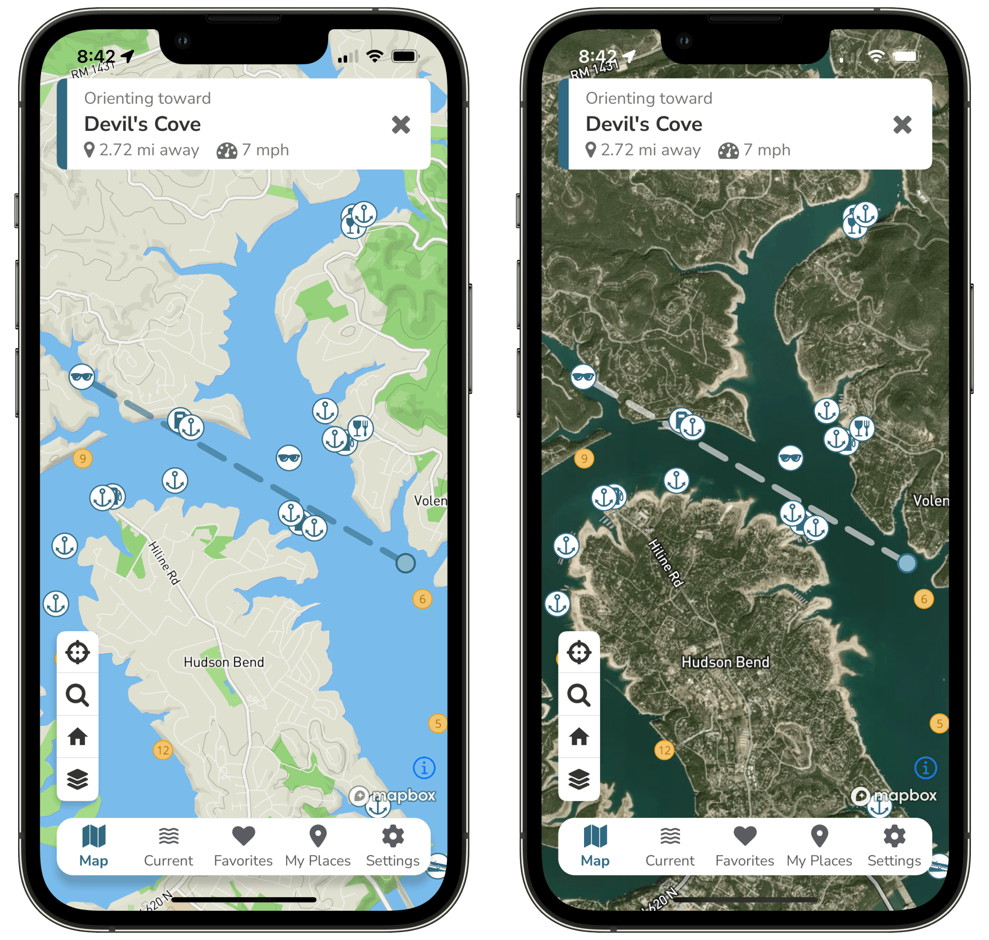 Features screenshots