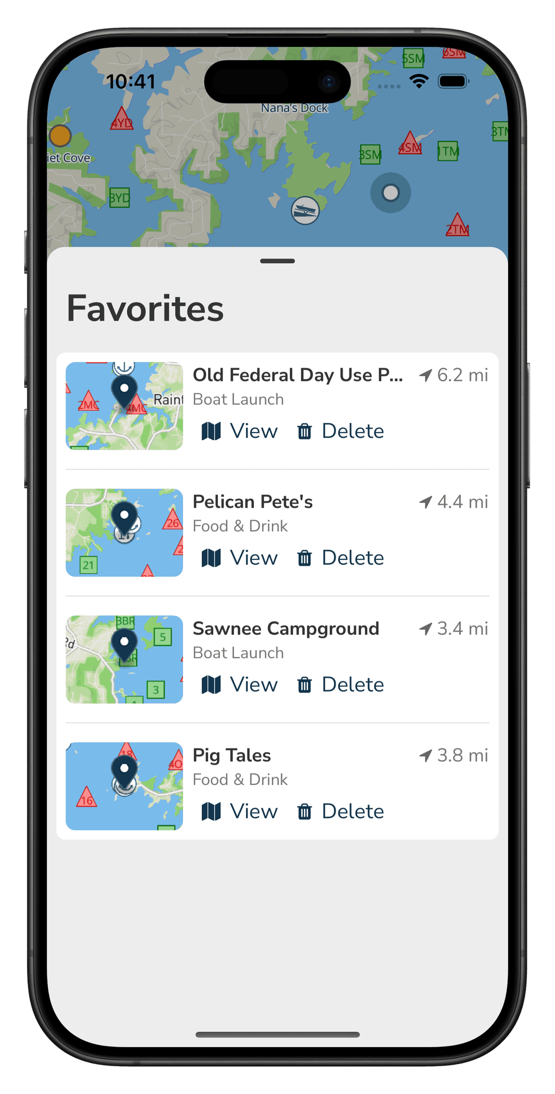 Features screenshots
