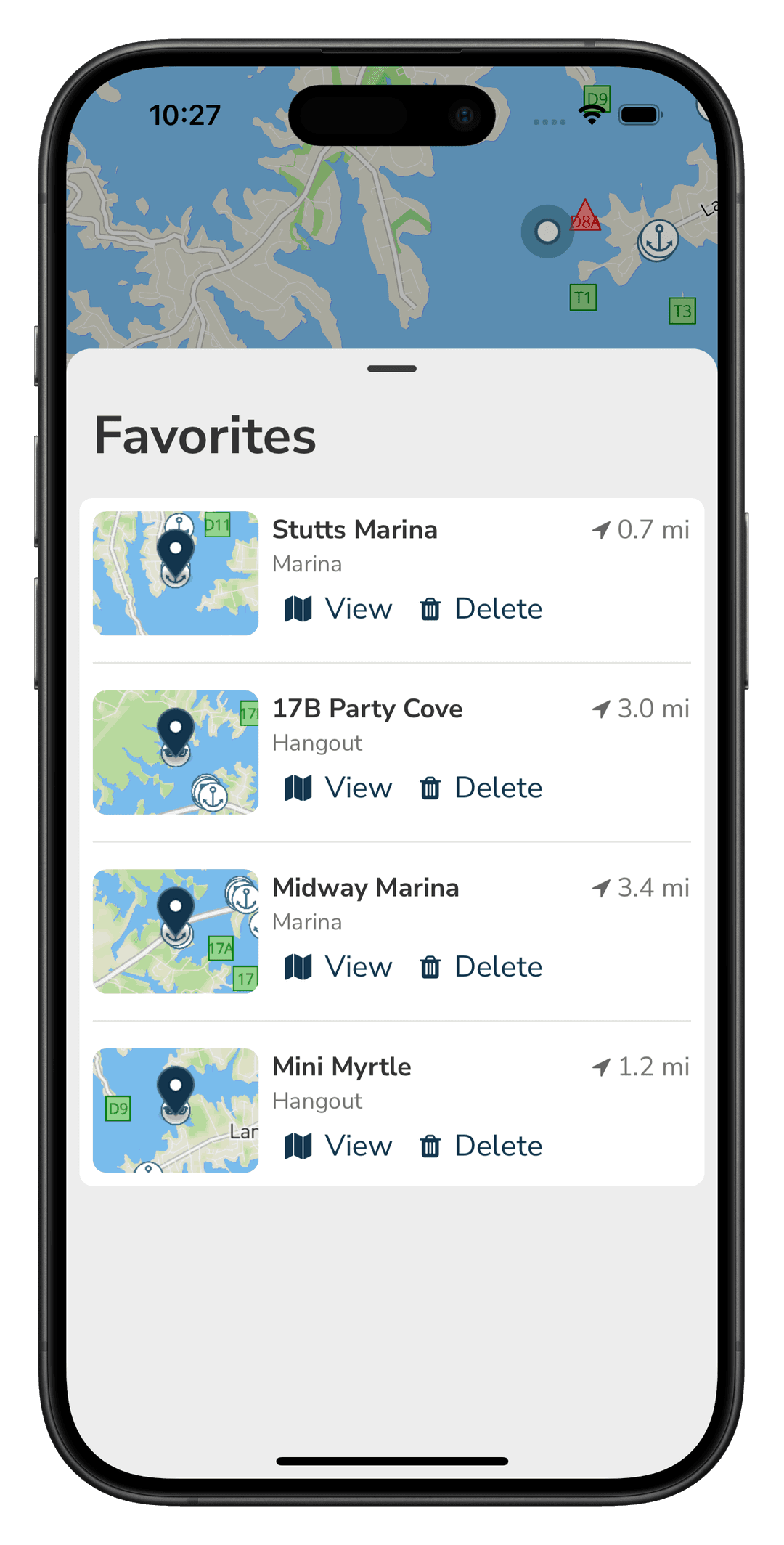 Features screenshots