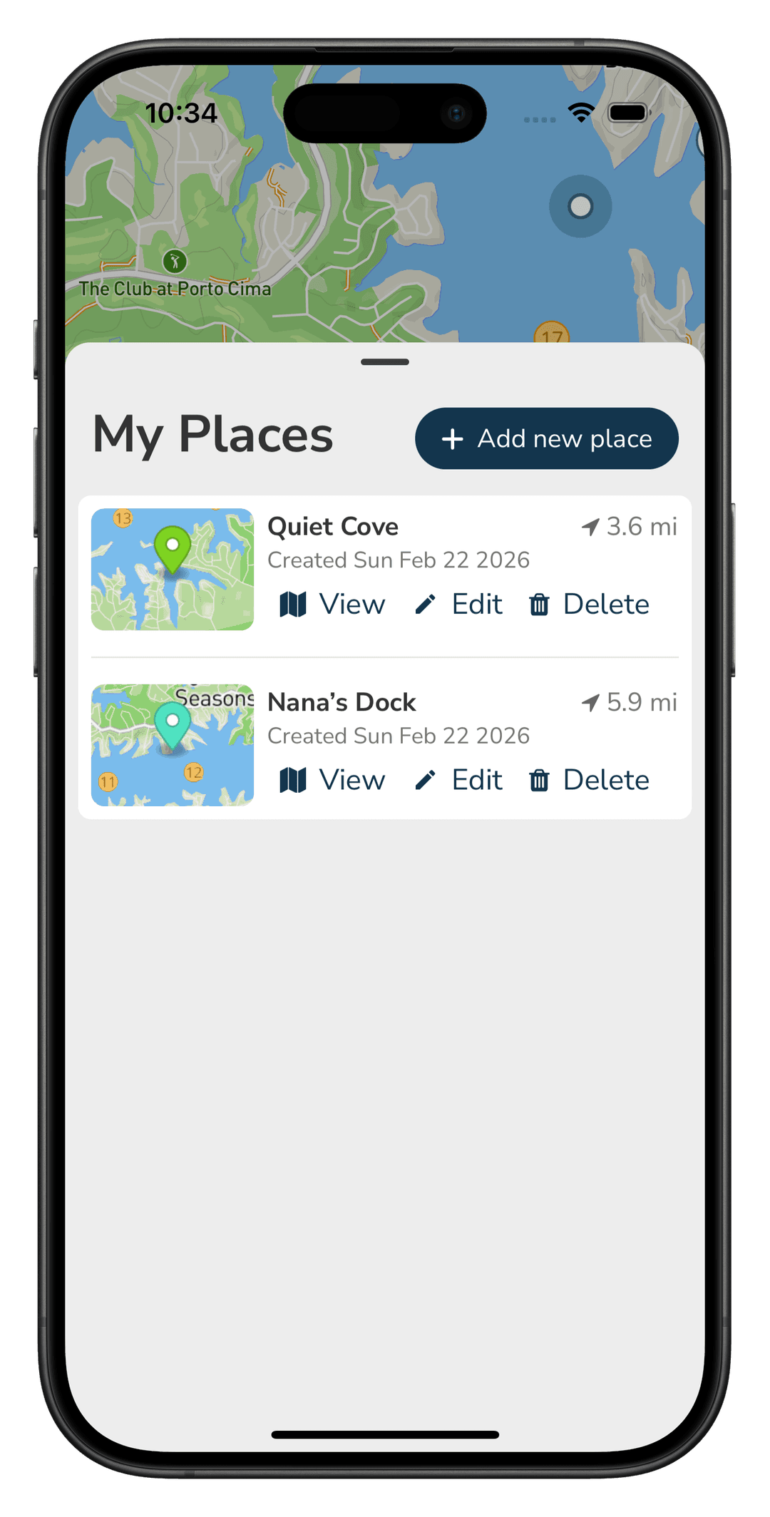 Features screenshots