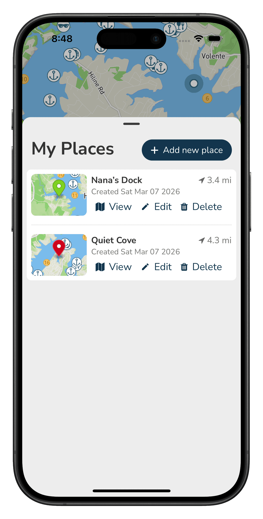 Features screenshots